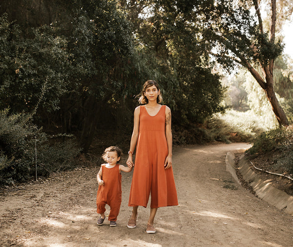 Mom & Kid's Matching Jumpsuits
