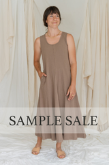 SAMPLE SALE | Cruise Midi Dress - Dark Umber