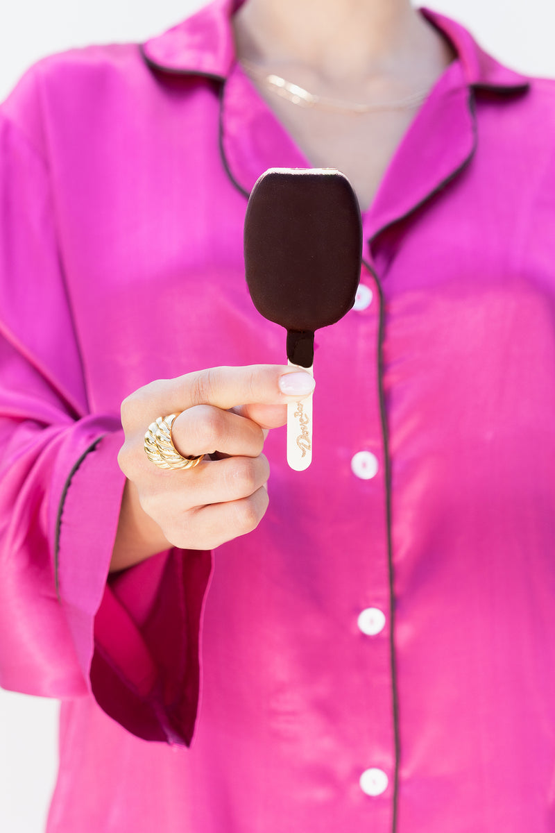 DOVE® Ice Cream x Mien® | Silky Smooth Long Sleeve - Raspberry Sorbet