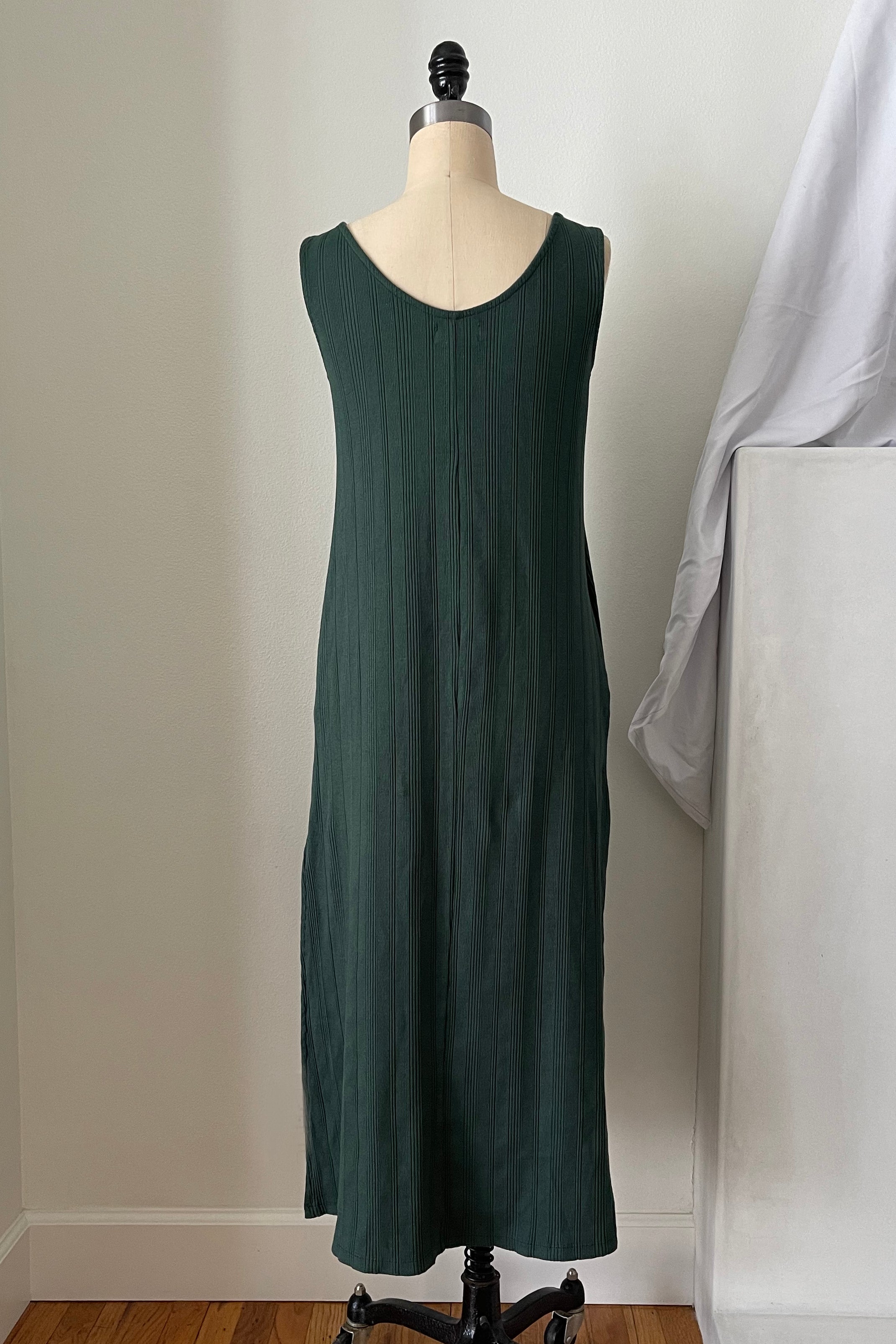 Fortuna Wide Rib Dress - Jade – Mien