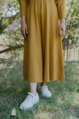 Sedona Dolman Sleeve Jumpsuit - Ochre