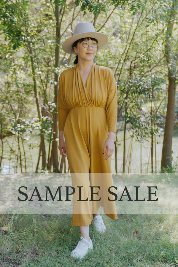 SAMPLE SALE | Sedona Dolman Sleeve Jumpsuit - Ochre